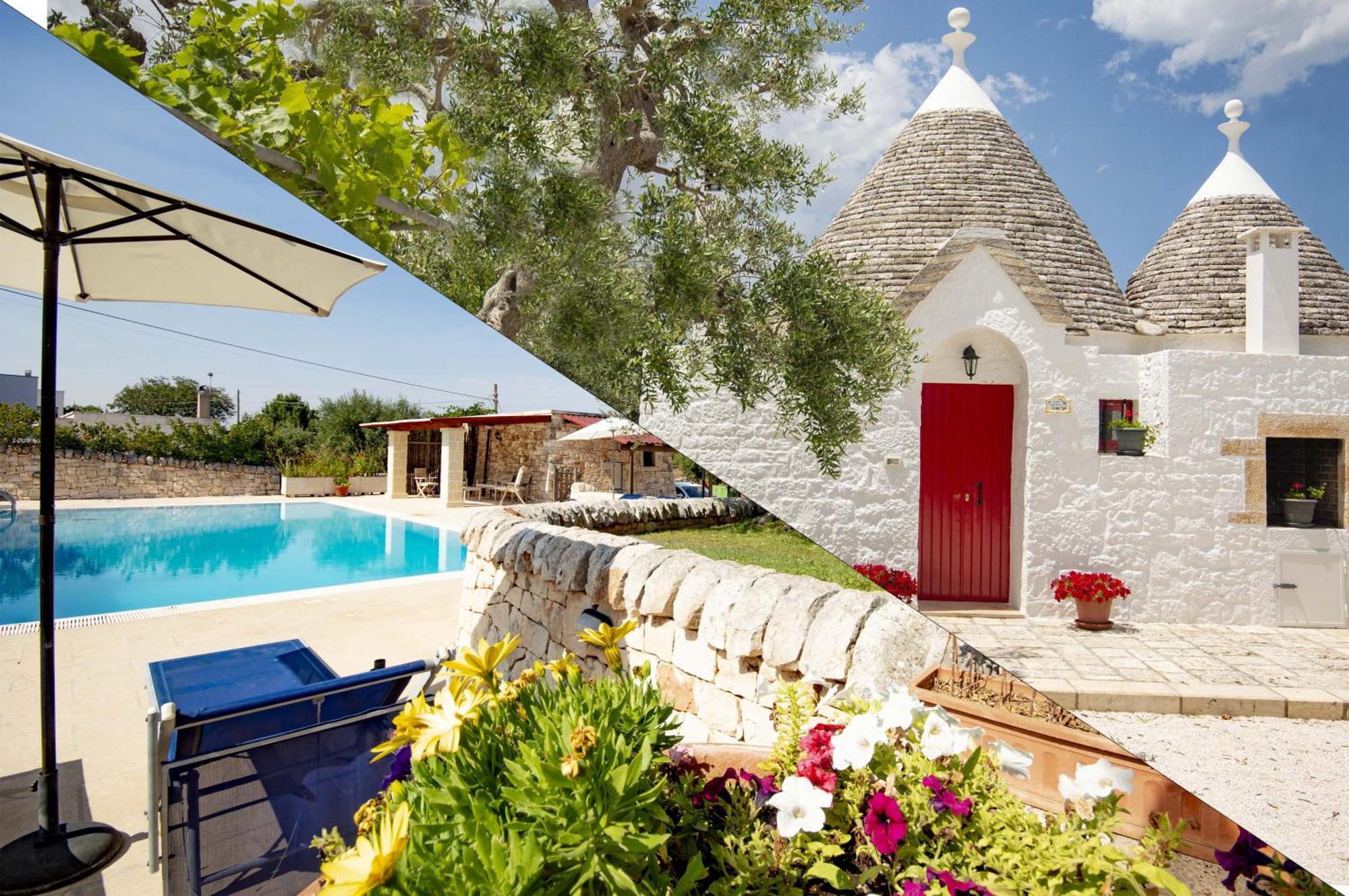 Вилла I Trulli Degli Ulivi Локоротондо Экстерьер фото
