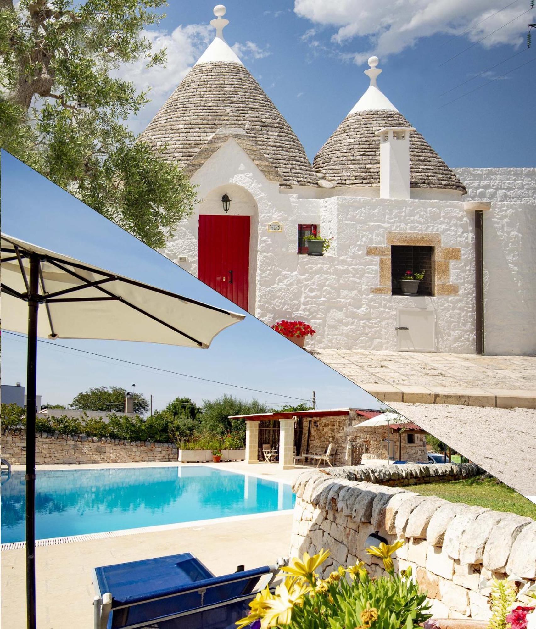 Вилла I Trulli Degli Ulivi Локоротондо Экстерьер фото