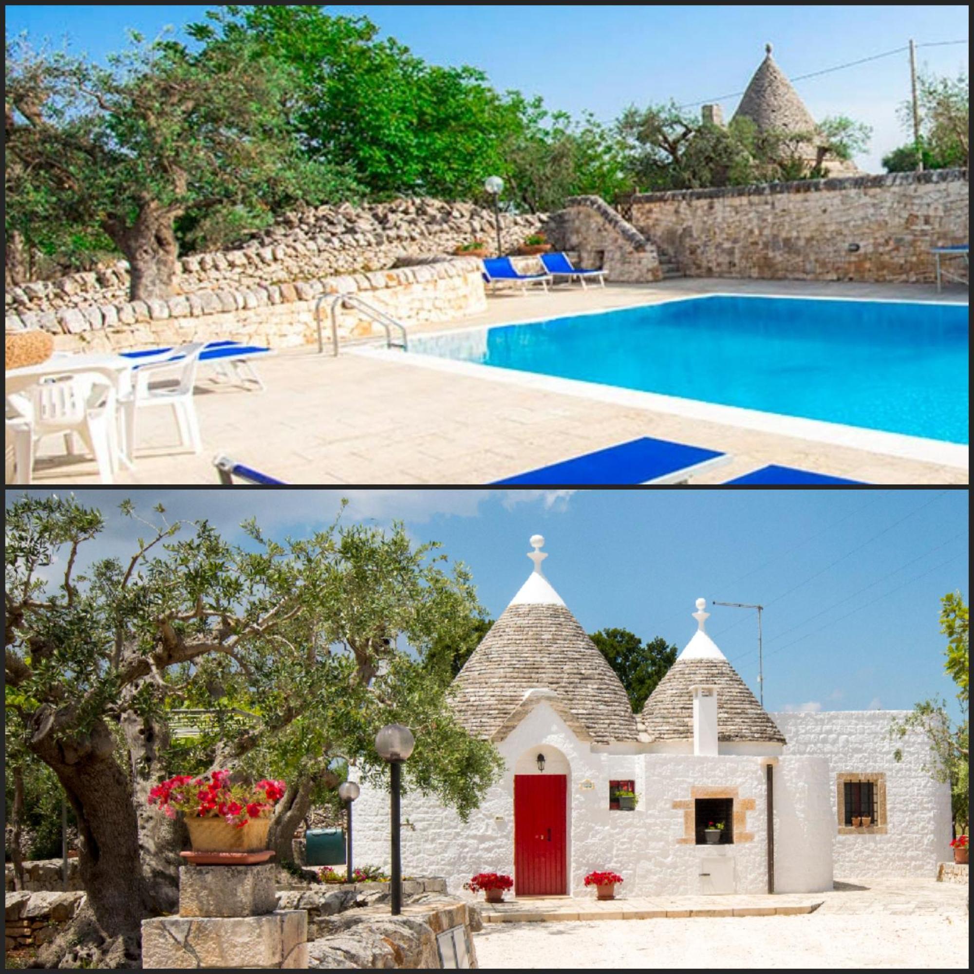 Вилла I Trulli Degli Ulivi Локоротондо Экстерьер фото